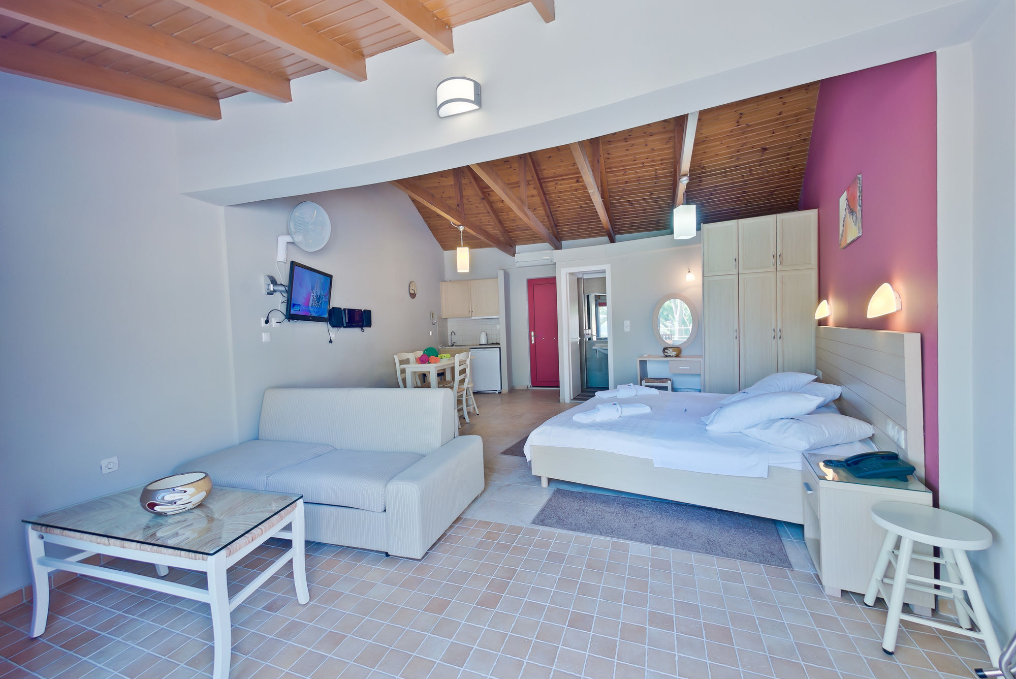 Rouda Bay Beach Hotel Мікрос-Гіалос Екстер'єр фото